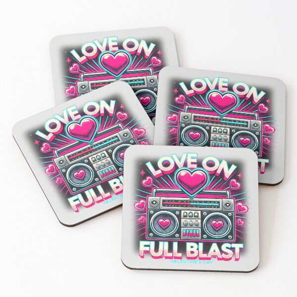 Item preview, Neon Heartbeat Boombox: Crank Up Your Valentine Groove designed and sold by CoolVisionStd.
