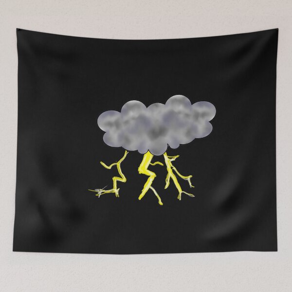 Item preview, angry cloud designed and sold by proxstination.