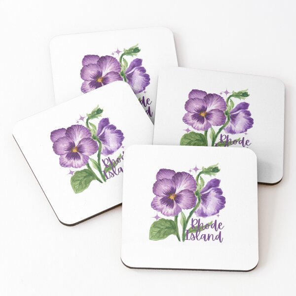 Item preview, Rhode Island State Flower Violet Classic T-shirt Sticker designed and sold by ThinkNature!.