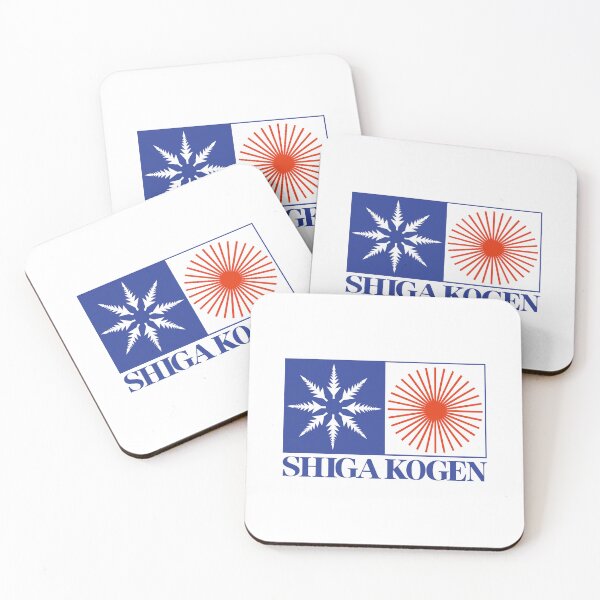 Item preview, Shiga Kogen Ski Resort - Snowflake & Sun, Nagano Japan | Nozawa Onsen Niseko Hakuba Snowboard Snowboarding Japow designed and sold by PawaPotto.