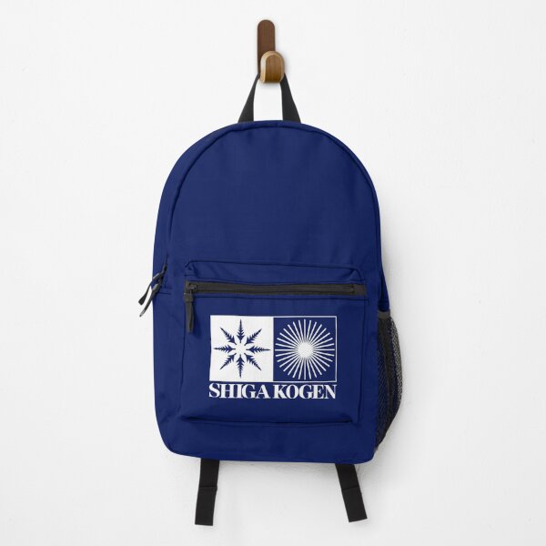 Item preview, Shiga Kogen Ski Resort - Snowflake & Sun White, Nagano Japan | Nozawa Onsen Niseko Hakuba Snowboard Snowboarding Japow designed and sold by PawaPotto.