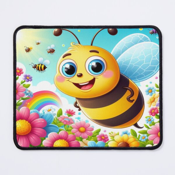 Item preview, Bee My Valentine – Cute and Colorful Design designed and sold by PamsAIArt.