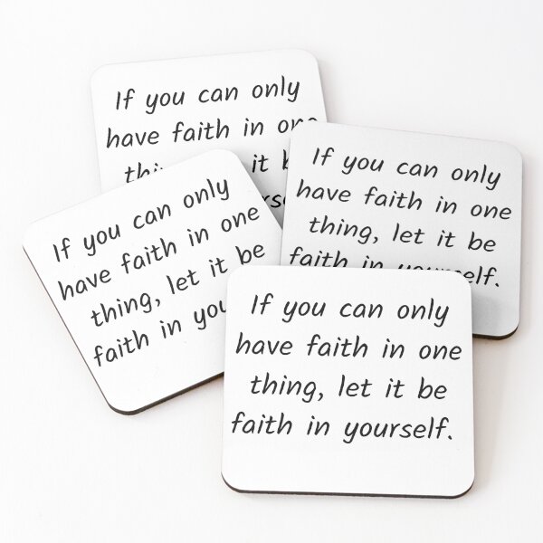 Item preview, Have faith in self designed and sold by Solastavie.