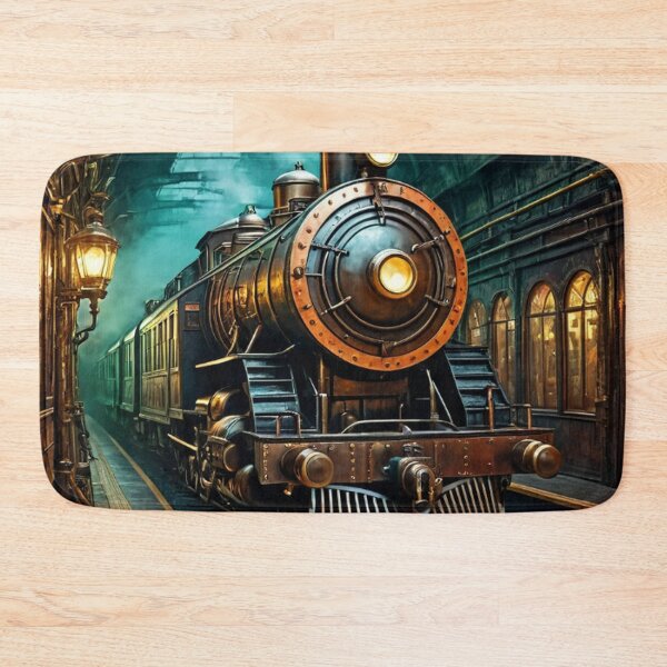 Item preview, Steampunk Railroad Train Station designed and sold by TheDarkWardrobe.