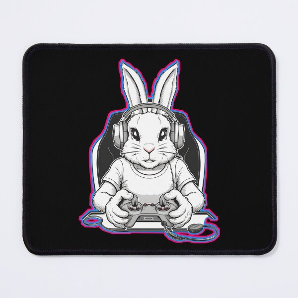 Item preview, Bunny gamer - Gaming Easter designed and sold by Micjr.