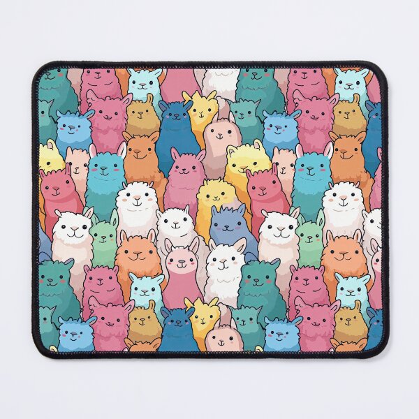 Item preview, Colorful Alpaca Pattern designed and sold by KiwiGrizzly.