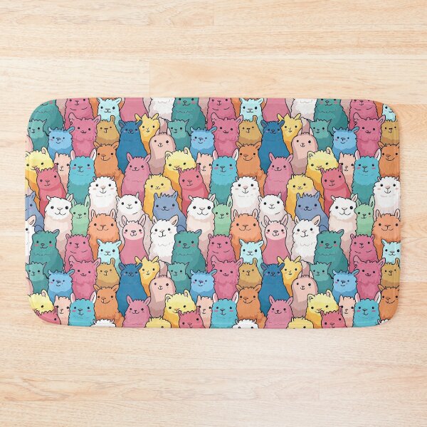 Item preview, Colorful Alpaca Pattern designed and sold by KiwiGrizzly.