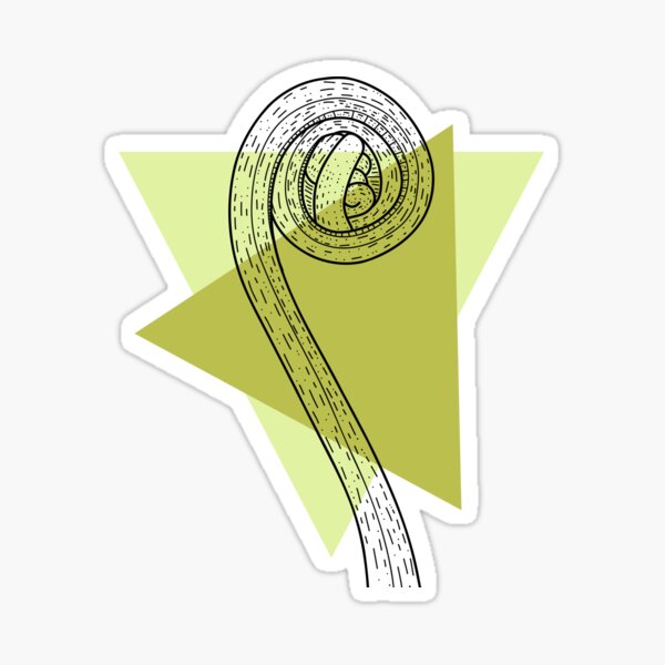 Item preview, Curly Fiddlehead Fern  designed and sold by ArtByBaird.
