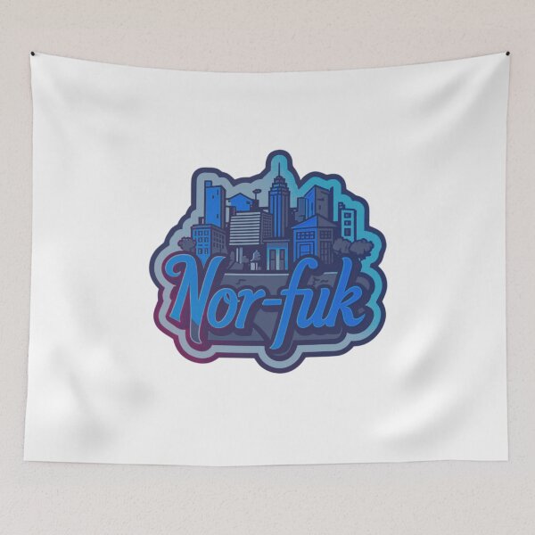 Item preview, Nor-fuk not Norfolk designed and sold by Staticmike757.