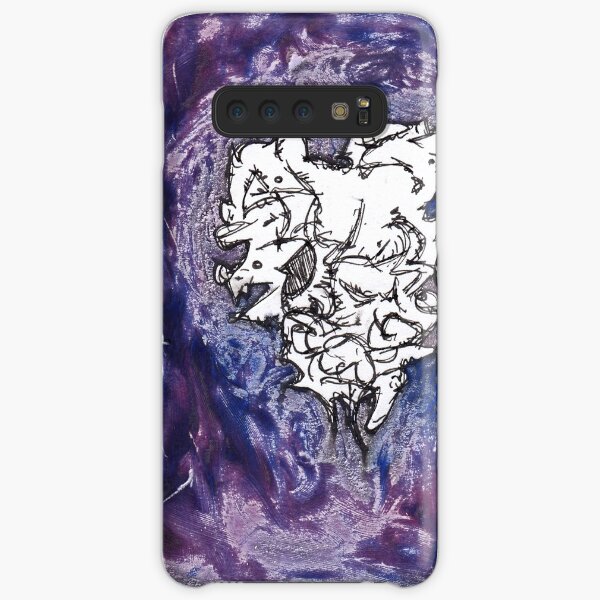 laVs2 - a dark lavendar purple abstract Samsung Galaxy Snap Case
