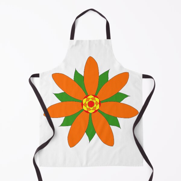 Item preview, 7 Orange Petals Flower designed and sold by Charles Roring.