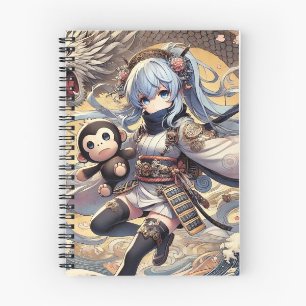 Item preview, Una niña japonesa con un gorila y un ninja. designed and sold by B-GORIRA.