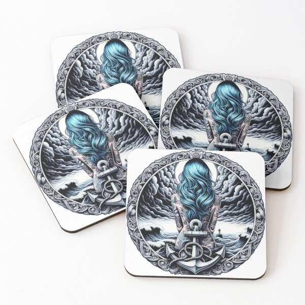 Item preview, Hope Tattoo Design with Anchor Retro Maritime designed and sold by shurikaner.