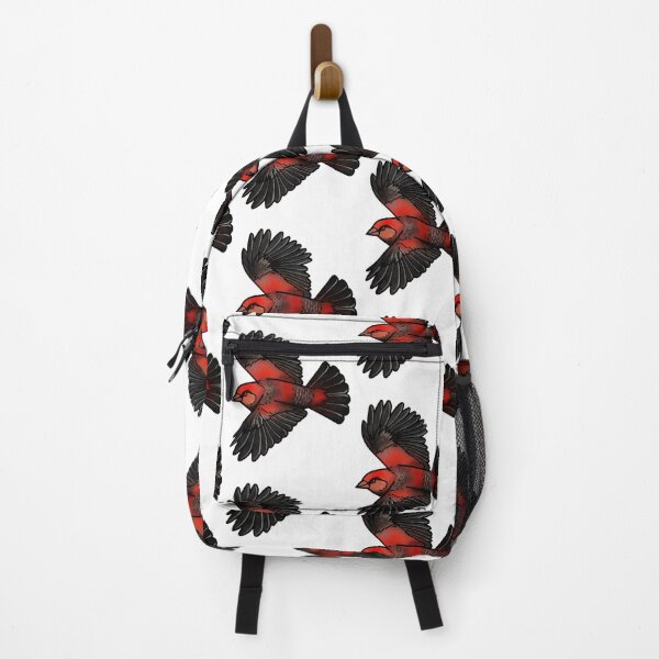 Item preview, Strawberry finch tattoo style designed and sold by LeahcarsArt.