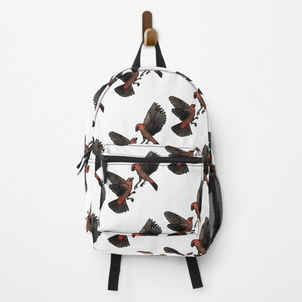 Item preview, Copy of Strawberry finch tattoo style designed and sold by LeahcarsArt.