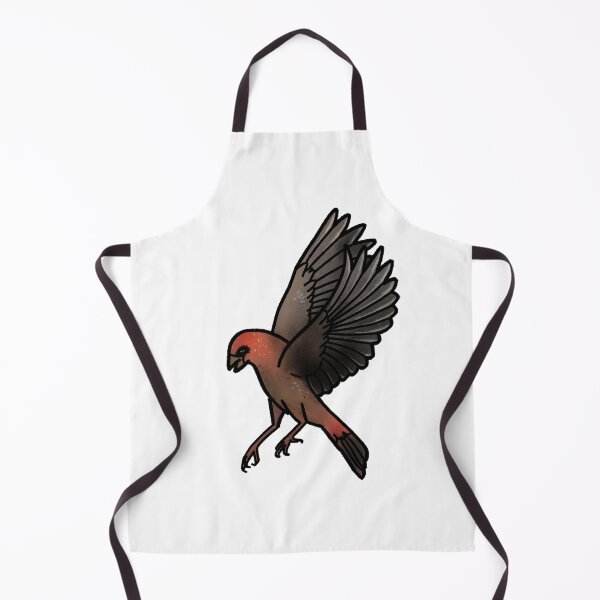 Item preview, Copy of Strawberry finch tattoo style designed and sold by LeahcarsArt.