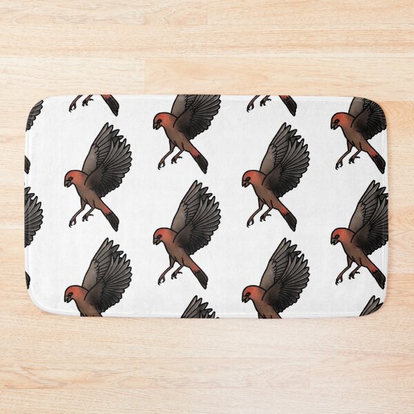 Item preview, Copy of Strawberry finch tattoo style designed and sold by LeahcarsArt.