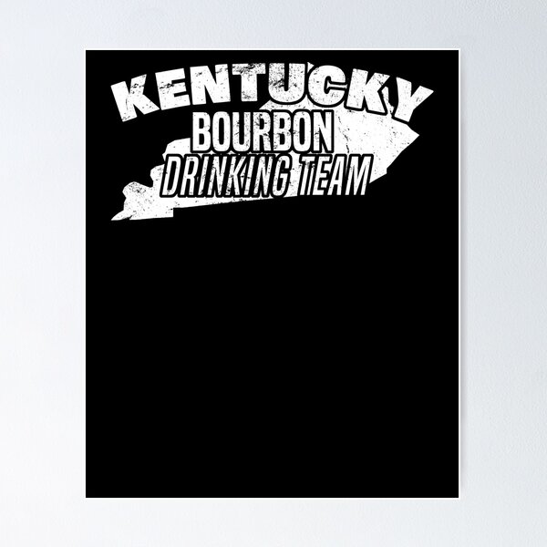 Item preview, Kentucky Bourbon Drinking Team Whiskey Alcohol T-Shirt designed and sold by LookTwice.