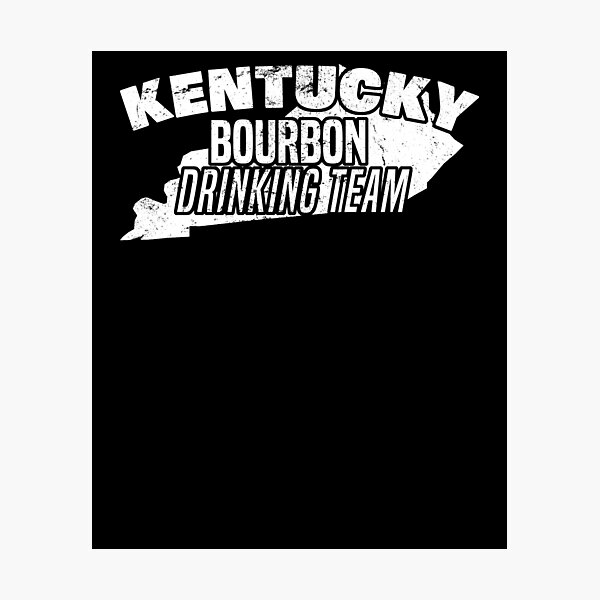 Item preview, Kentucky Bourbon Drinking Team Whiskey Alcohol T-Shirt designed and sold by LookTwice.