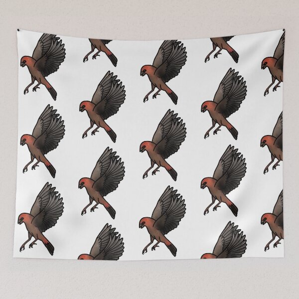 Item preview, Copy of Strawberry finch tattoo style designed and sold by LeahcarsArt.