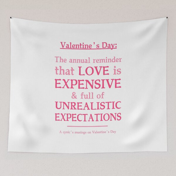 Item preview, Love Is Expensive | Anti-Valentine's designed and sold by ObsidianDaz.