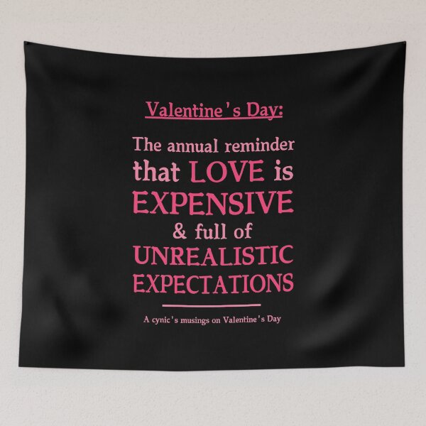 Item preview, Love Is Expensive | Cynic Valentine's Day designed and sold by ObsidianDaz.