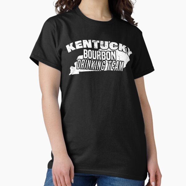 Item preview, Kentucky Bourbon Drinking Team Whiskey Alcohol T-Shirt designed and sold by LookTwice.