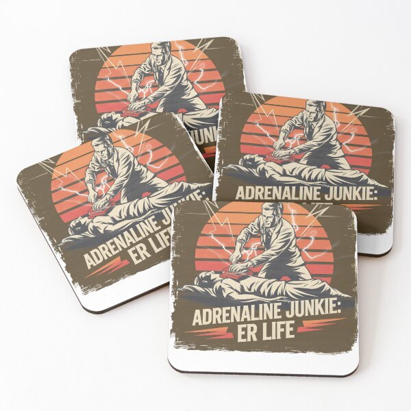 Item preview, Adrenaline Junkie - ER Life designed and sold by catthemedic.