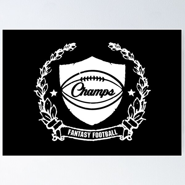 Item preview, "Fantasy Football Champs: Celebrate Your Fantasy League Victory with Bold Football Champion Gear" designed and sold by artworkathome.