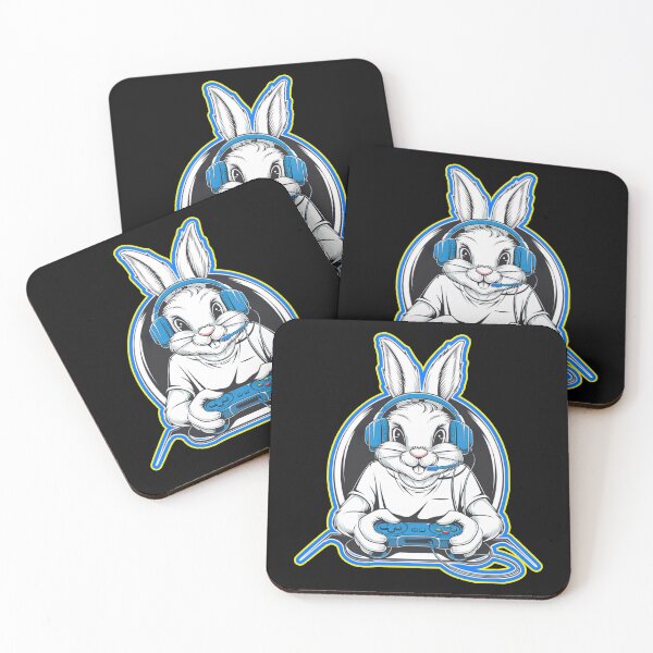 Item preview, Bunny gamer - Gaming Easter  designed and sold by Micjr.