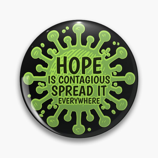 Item preview, Virus Particle Hope is Contagious—Spread It Everywhere | Science, Equity & Inclusion designed and sold by Teemaniac.