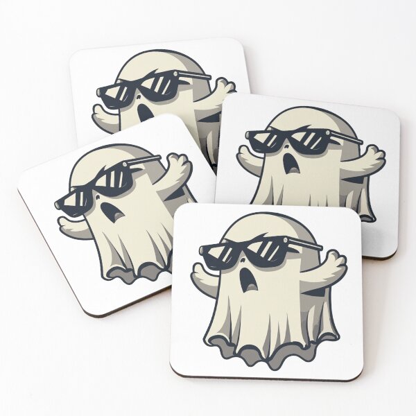 Item preview, Cool Ghost with Sunglasses Cartoon designed and sold by MODEMAX.