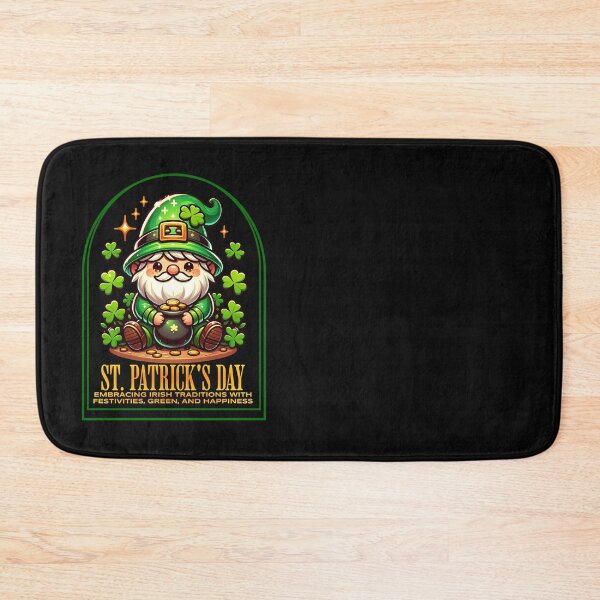 Item preview,  St. Patrick's Day Lucky Gnome designed and sold by Belarte.shop.