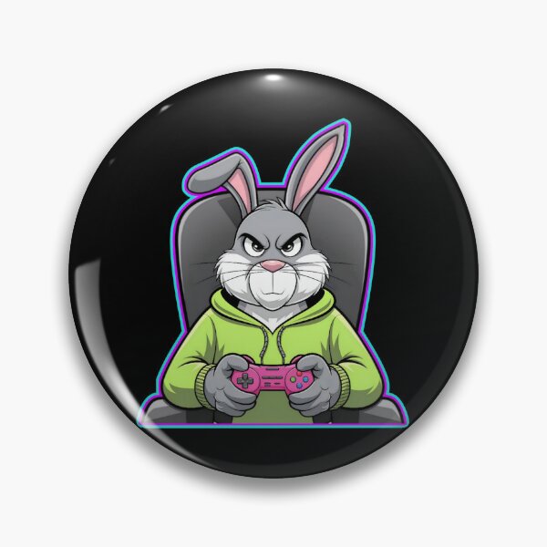 Item preview, Bunny gamer - Gaming Easter  designed and sold by Micjr.
