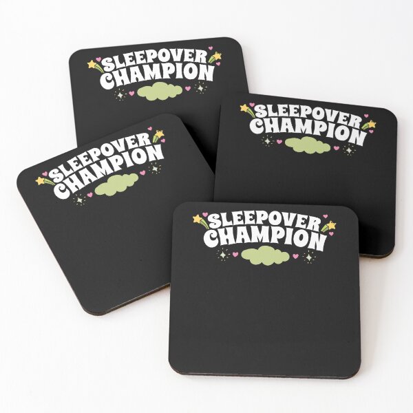 Item preview, Sleepover Champion  Pillow Fights & Midnight Snacks Funny designed and sold by Dressed For  Duty.