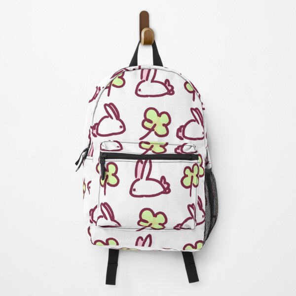 Item preview, Cute Bunnies with Lucky Clovers designed and sold by Whimsy by Fifi.