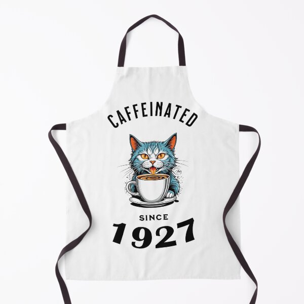 Item preview, Cat Caffeinated Since 1927 designed and sold by LegendaryDesigns.