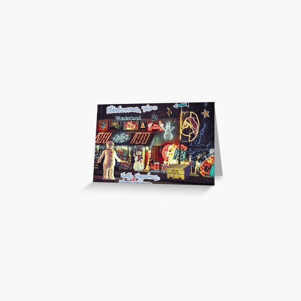 Welcome-To-Wonderland-Card Greeting Card