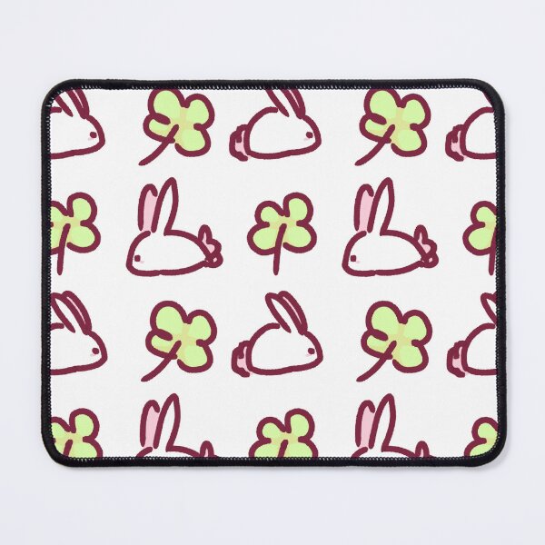 Item preview, Cute Bunnies with Lucky Clovers designed and sold by Whimsy by Fifi.