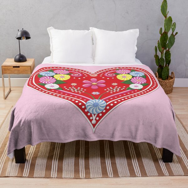 Item preview, Traditional gingerbread heart pattern - Happy Valentine's day designed and sold by SzaboMarta.