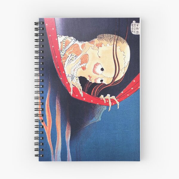 Item preview, skeleton (Hokusai) designed and sold by mika-airou.