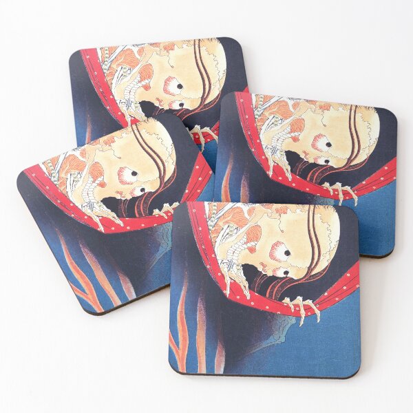 Item preview, skeleton (Hokusai) designed and sold by mika-airou.