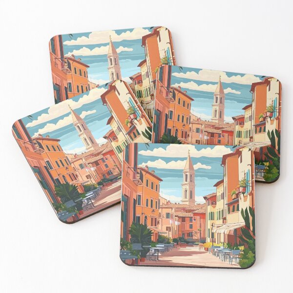 Item preview, Modena Travel Poster, Perfect Gift for Travel Enthusiasts, Vintage Style Wall Art, Italy Wall art for home decor, Modena print. Sticker designed and sold by Thegalleryshop1.