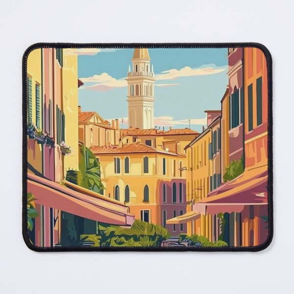 Item preview, Modena Travel Poster, Perfect Gift for Travel Enthusiasts, Vintage Style Wall Art, Italy Wall art for home decor, Modena print. Sticker designed and sold by Thegalleryshop1.