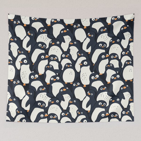 Item preview, Cute Penguin pattern designed and sold by KiwiGrizzly.