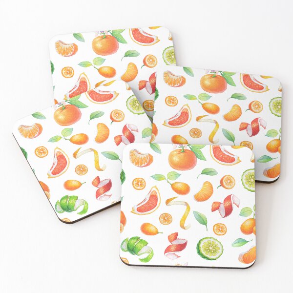 Item preview, Citrus pattern designed and sold by ProkofievaArt.