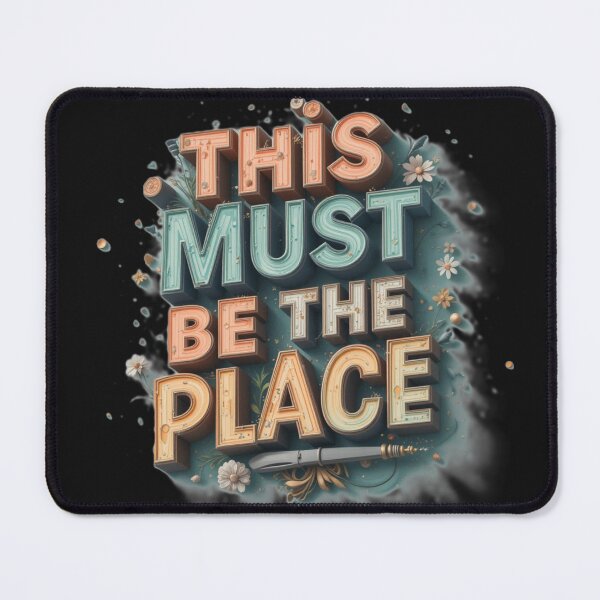 Item preview, This Must Be The Place - Vintage Decorative Poster with Contemporary Style, designed and sold by PrintFusion57.