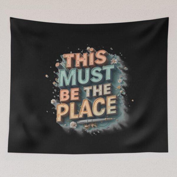 Item preview, This Must Be The Place - Vintage Decorative Poster with Contemporary Style, designed and sold by PrintFusion57.