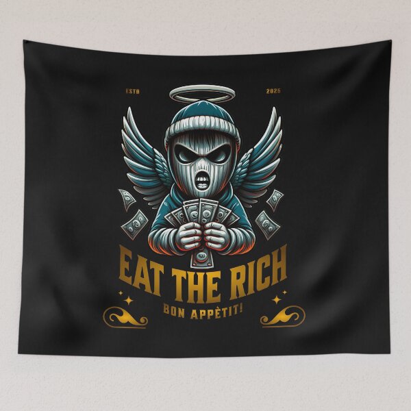 Item preview, Eat the Rich - Bon Appétit designed and sold by Belarte.shop.