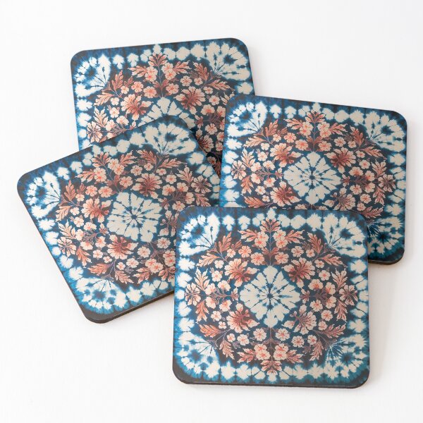 Item preview, Shibori Floral Tie Dye designed and sold by Tamas Das.